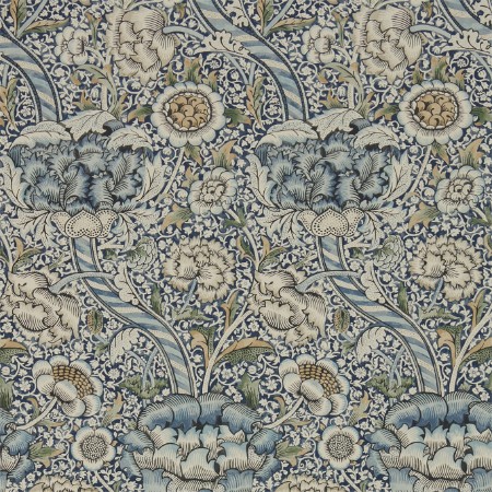 Wandle Blue/Stone - 216422 wallpaper William Morris