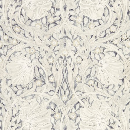 Pure Pimpernel Black Ink - DMPN216539 wallpaper William Morris