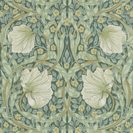 Pimpernel Privet/Slate - 210389 wallpaper William Morris