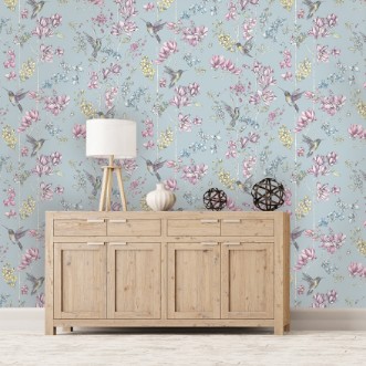 Afbeeldingen van Charm Duck Egg/Pink - 12391
