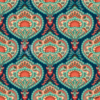 Image de Oriental seamless paisley wallpaper pattern
