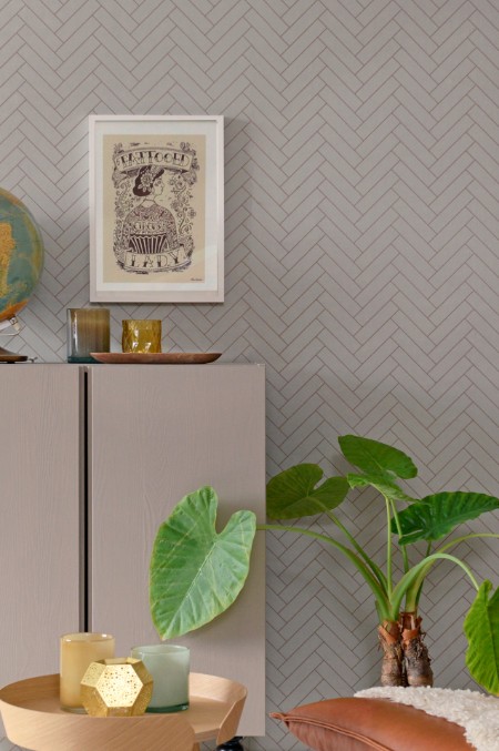 Immagine di HERRINGBONE GREIGE BLUE - 144-02