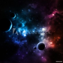 Bild på Galaxy Background