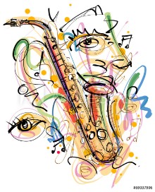 Bild på Music Art Sketch