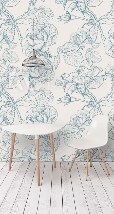 Image de Seamless background with roses