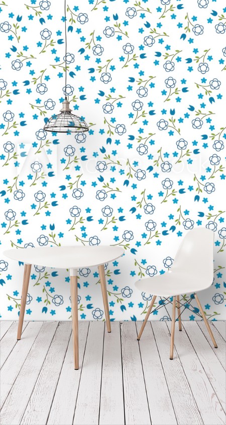 Image de Small flowers seamless pattern