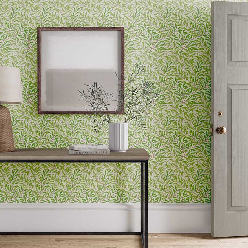 Poza cu Willow Boughs Leaf Green - 217081