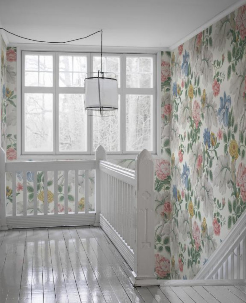 Bild von Carnation Garden Mural - 7236