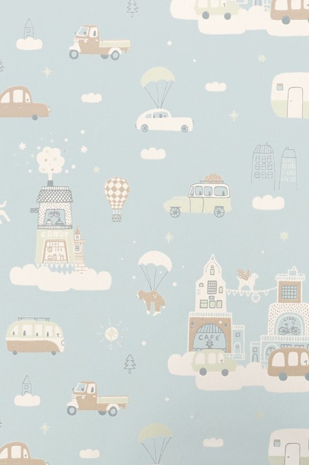 Bild på ABOVE THE CLOUDS SOFT BLUE - 131-02