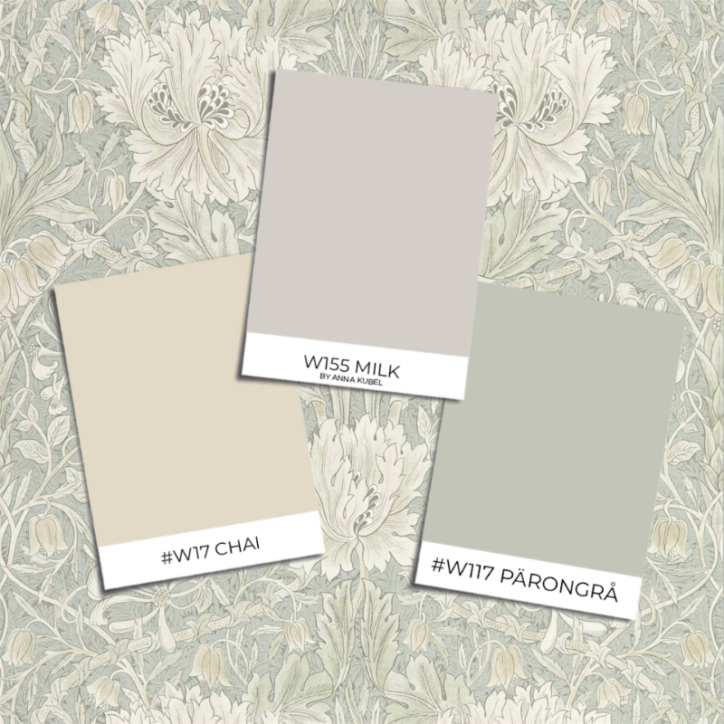 Afbeeldingen van Pure Honeysuckle & Tulip Grey Blue - DMPN216525