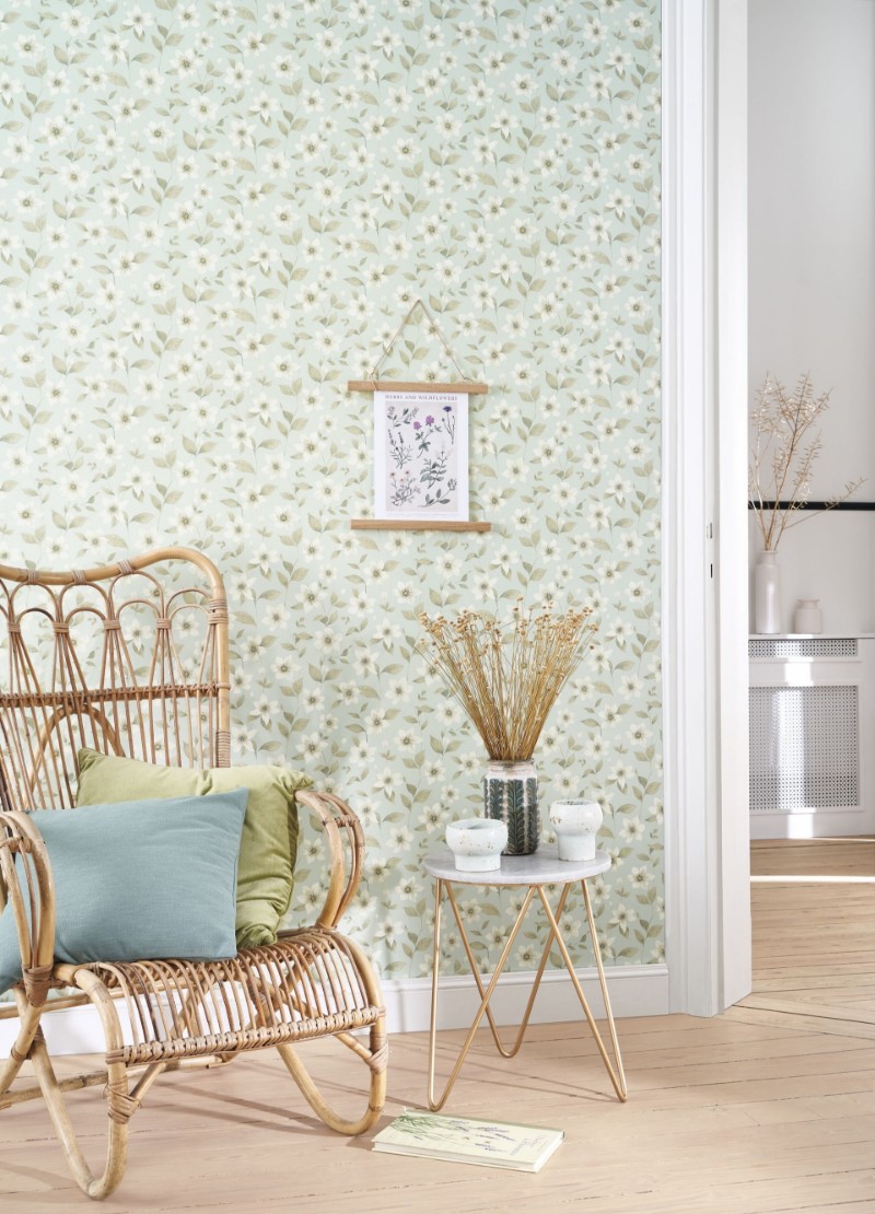 Bild på Clematites Bleu Grise - 87646120