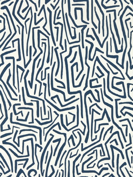 Melodic Japanese Ink/Origami - HQN2112832 wallpaper Harlequin