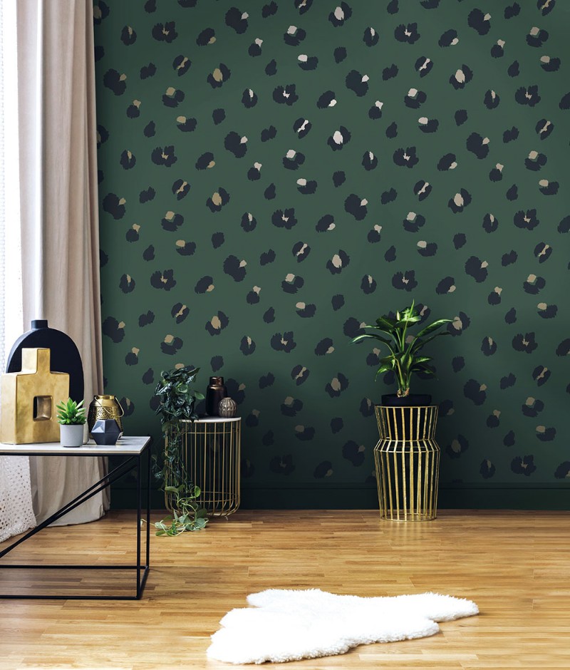 Immagine di Large Leopard Spot Green - 13033