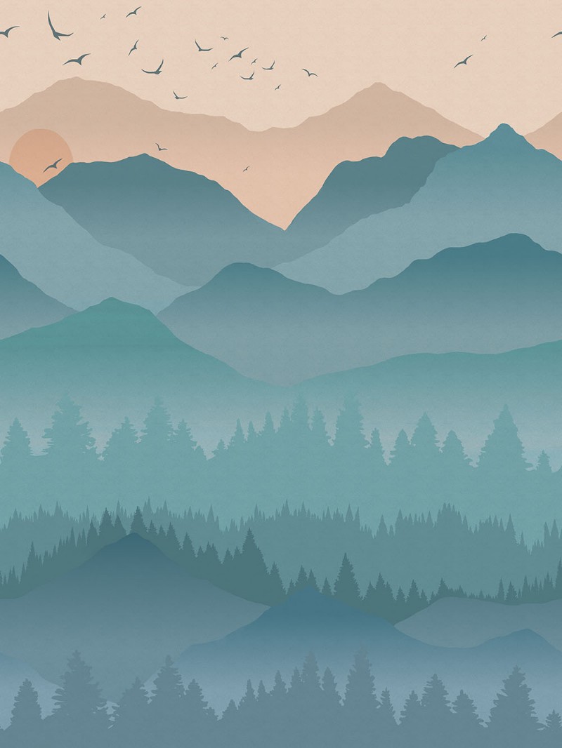 Bild von väggbild Montana - 99359