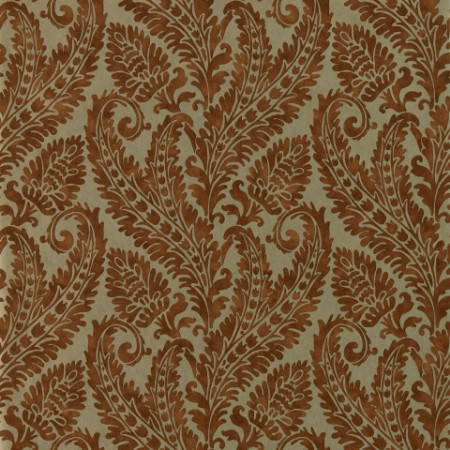 Russet/Gilver - W0161/04 wallpaper Clarke & Clarke