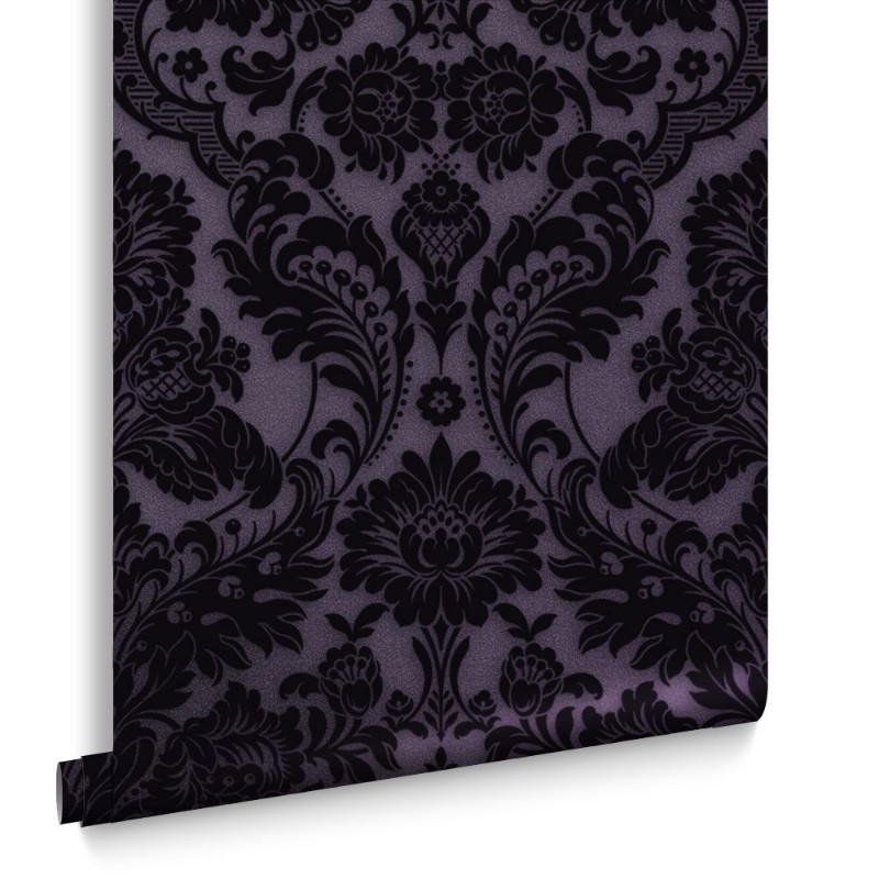Bild von Gothic Damask Plum - 106586