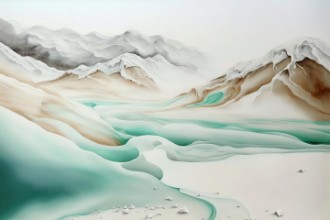 Ritratt ta’ Frozen Landscape