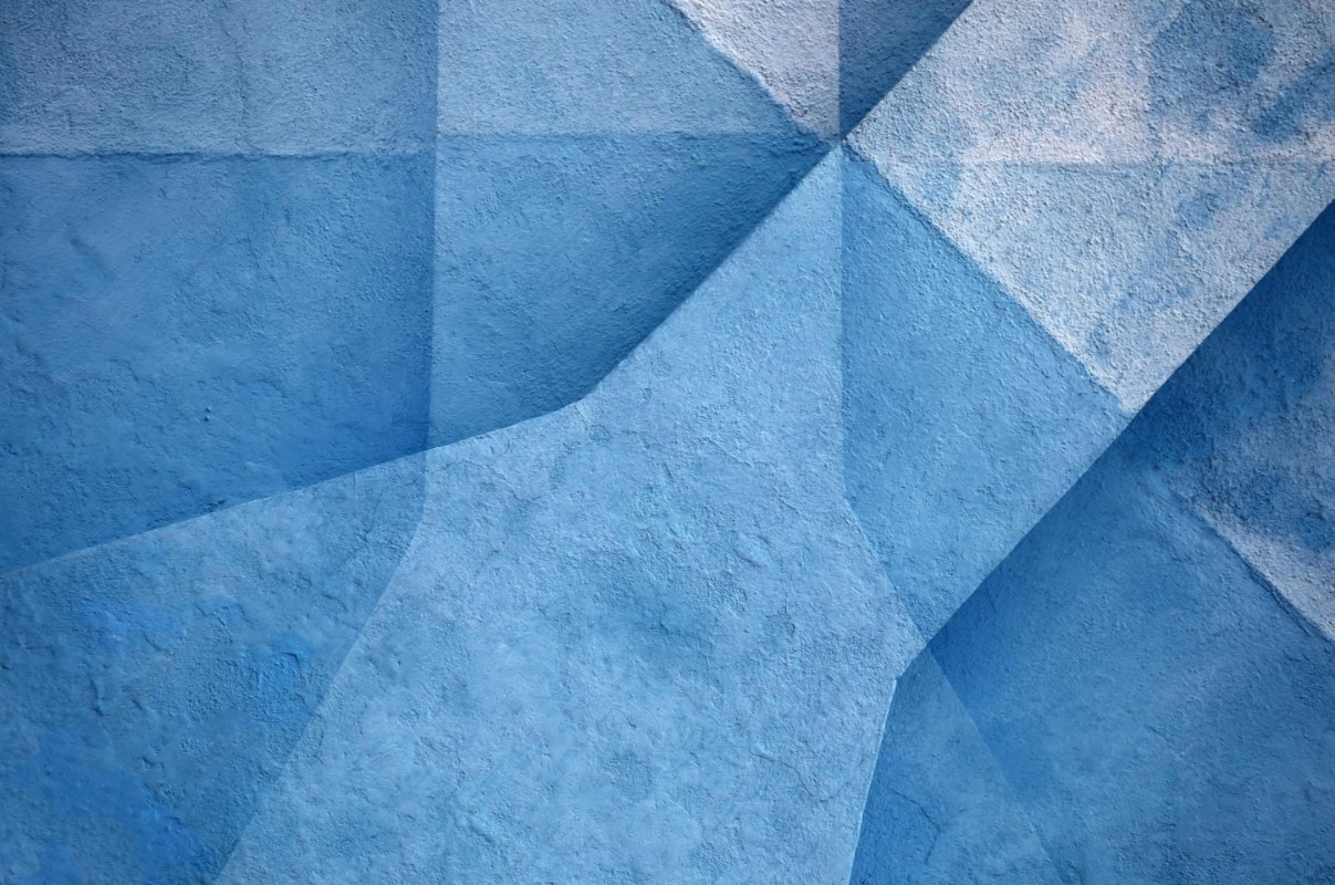 Bild på Blue Abstract