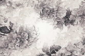 Bild på Betongblomstervägg