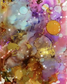 Bild von Alcohol Ink Pink