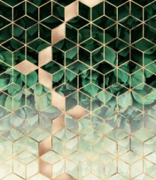 Poza cu Leaves and Cubes