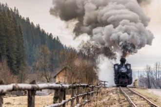 Εικόνα της The steam train
