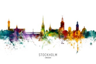 Picture of Stockholm Sweden Skyline