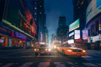 Obrazek Busy evening