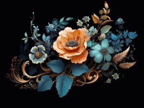 Afbeeldingen van Vintage Flowers