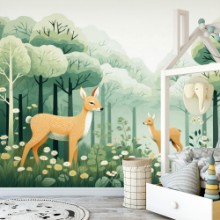 Afbeeldingen van Deer in Meadow