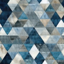 Bild von Pattern in blue