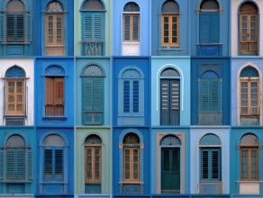 Attēls Blue Windows