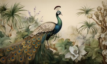 Bild von Powerful Peacock
