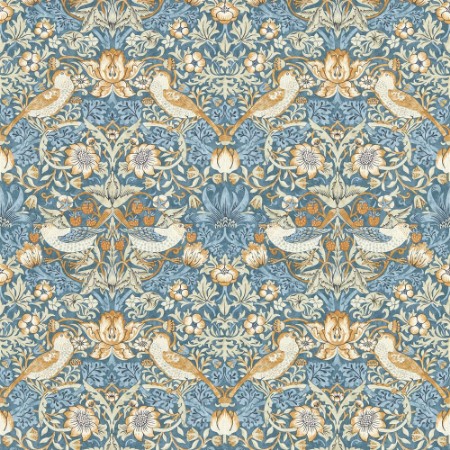 Picture of STRAWBERRY THIEF DENIM/SPICE - W0171/02