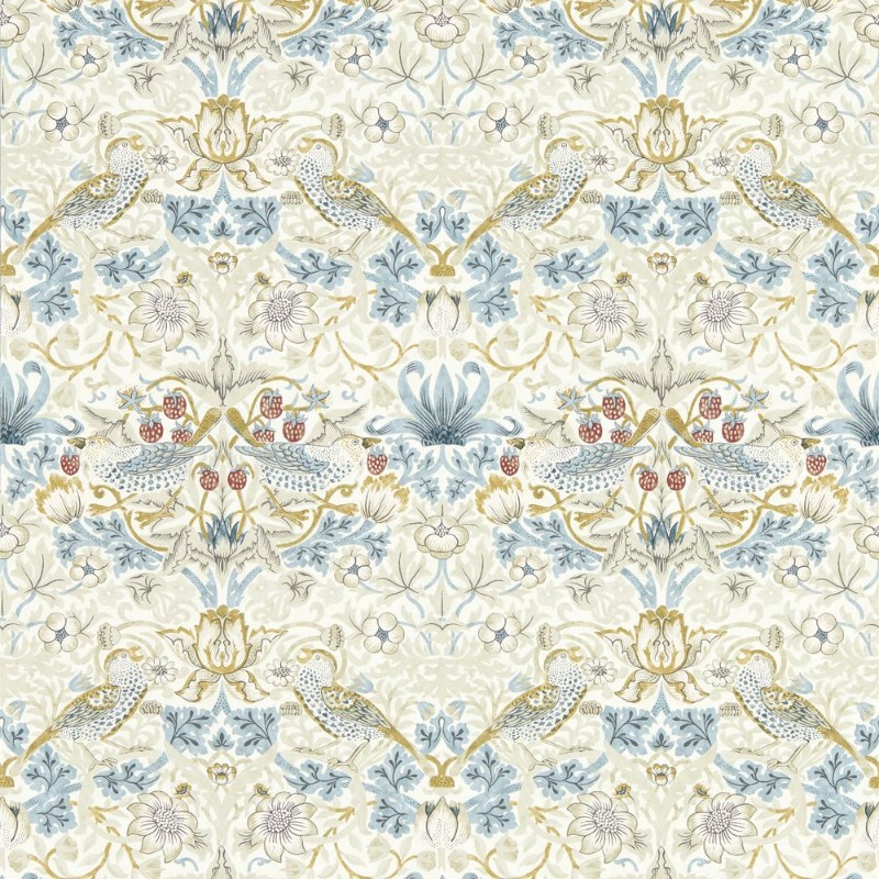 Pilt STRAWBERRY THIEF LINEN/PLUM - W0171/03