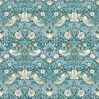 Picture of STRAWBERRY THIEF TEAL - W0171/06