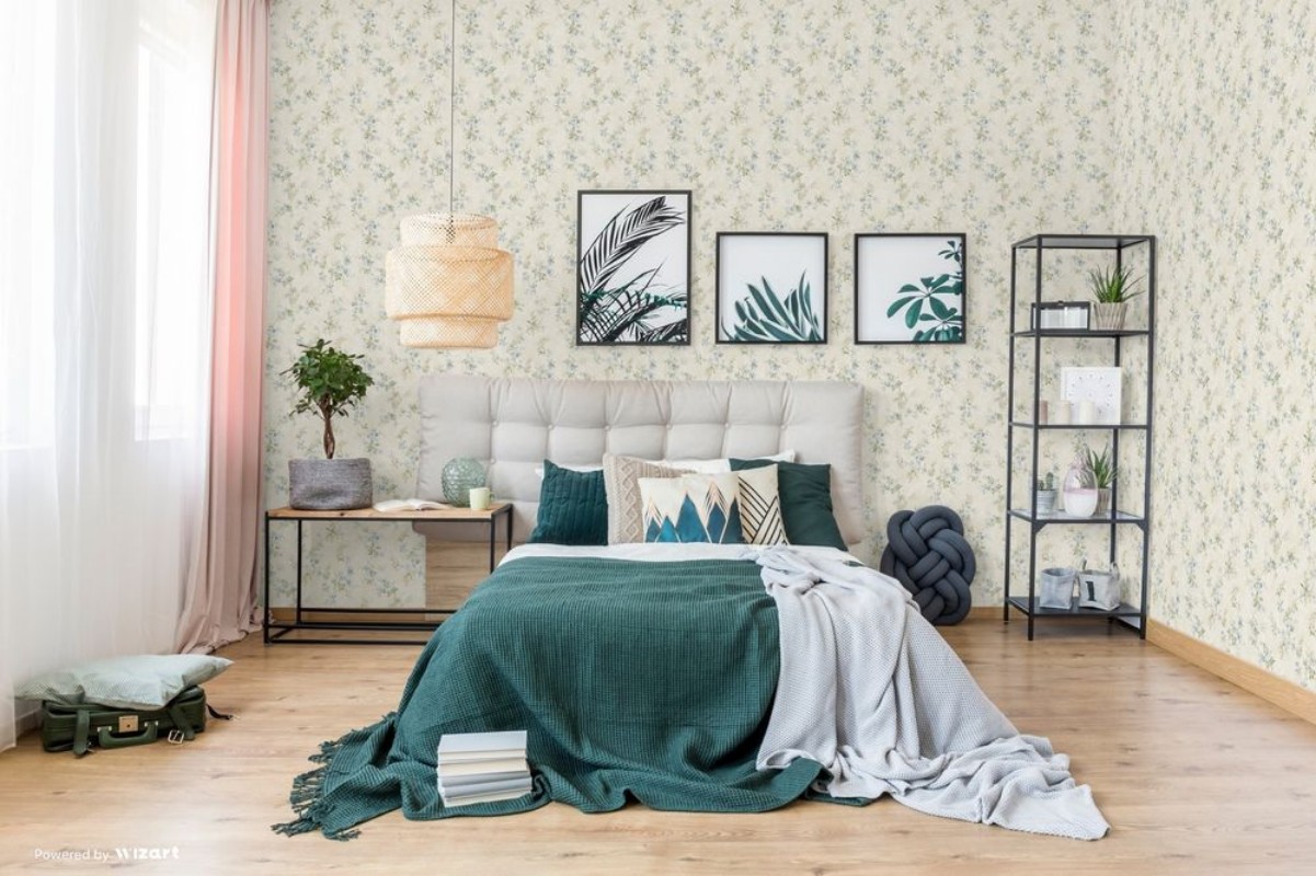 Bild von Blue Floral - DE40838