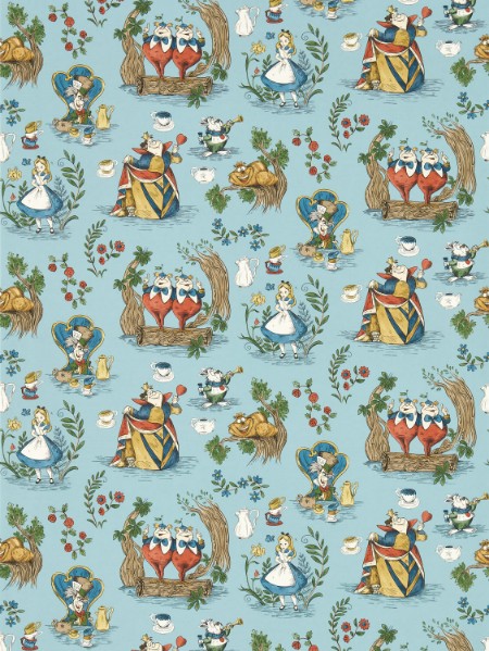 Picture of Alice in Wonderland Puddle blue - DDIW217286