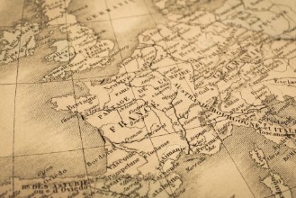 Bild på Antique map of France