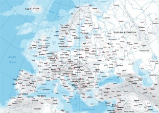 Image de Europe - Physical Map
