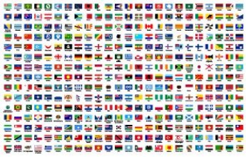 Bild på All National Flags of the World with Names