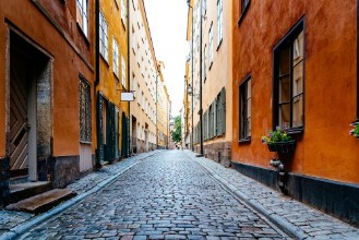 Image de Rue de la vieille ville de Stockholm