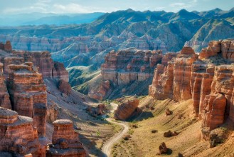 Afbeeldingen van Charyn Canyon