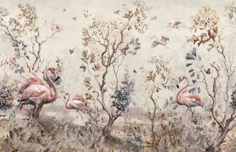Pilt Flamingos in the Wildwood