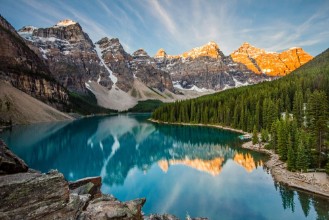 Afbeeldingen van Moraine Lake