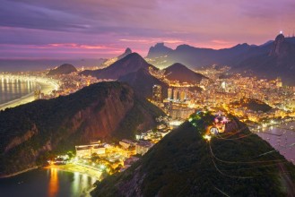 Image de Vue nocturne de Rio de Janeiro