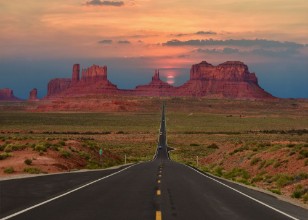 Image de Monument Valley Tribal Park Sunset