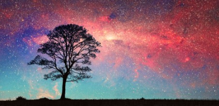 Bild på Silhouette in Space