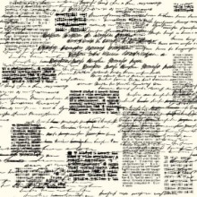 Picture of Abstract Cintage Lettering