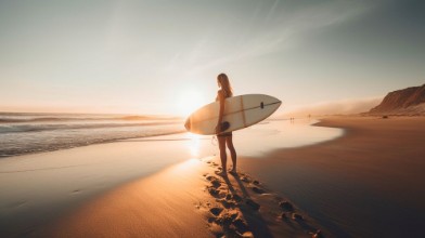 Sunset Surfing paveikslėlis